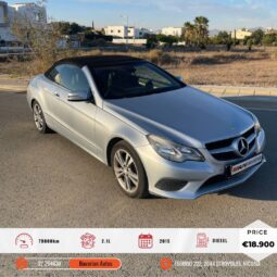 MERCEDES E220D CONVERTIBLE