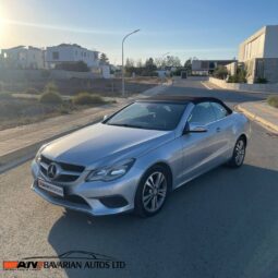 
										MERCEDES E220D CONVERTIBLE full									