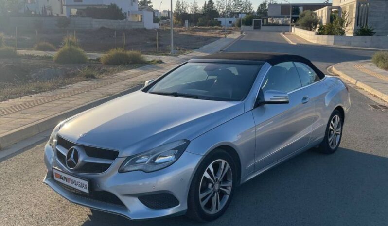 
								MERCEDES E220D CONVERTIBLE full									