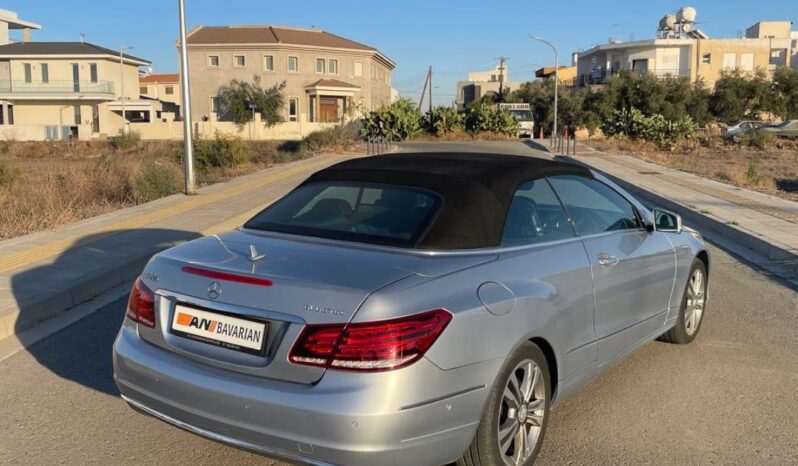 
								MERCEDES E220D CONVERTIBLE full									