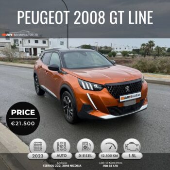 PEUGEOT 2008 GT LINE